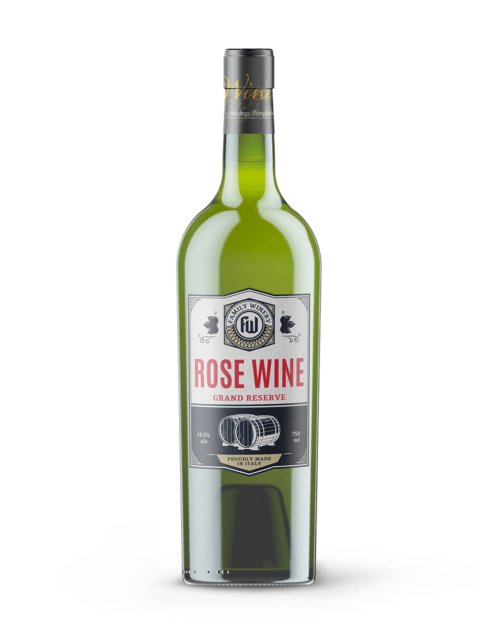 Non Alcohol Rose Wine